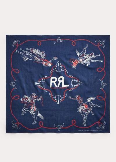 Ralph Lauren Rodeo Cotton Bandana Herre Danmark (EBHPJ2403)